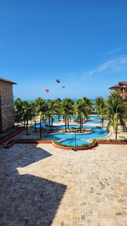 Kariribeach319A Flat 1Q Com Vista Maravilhosa Cumbuco Ngoại thất bức ảnh