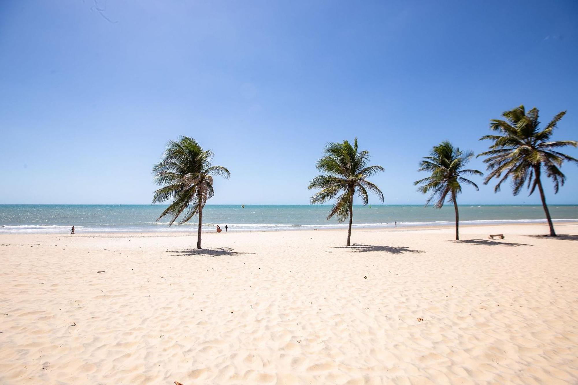Kariribeach319A Flat 1Q Com Vista Maravilhosa Cumbuco Ngoại thất bức ảnh