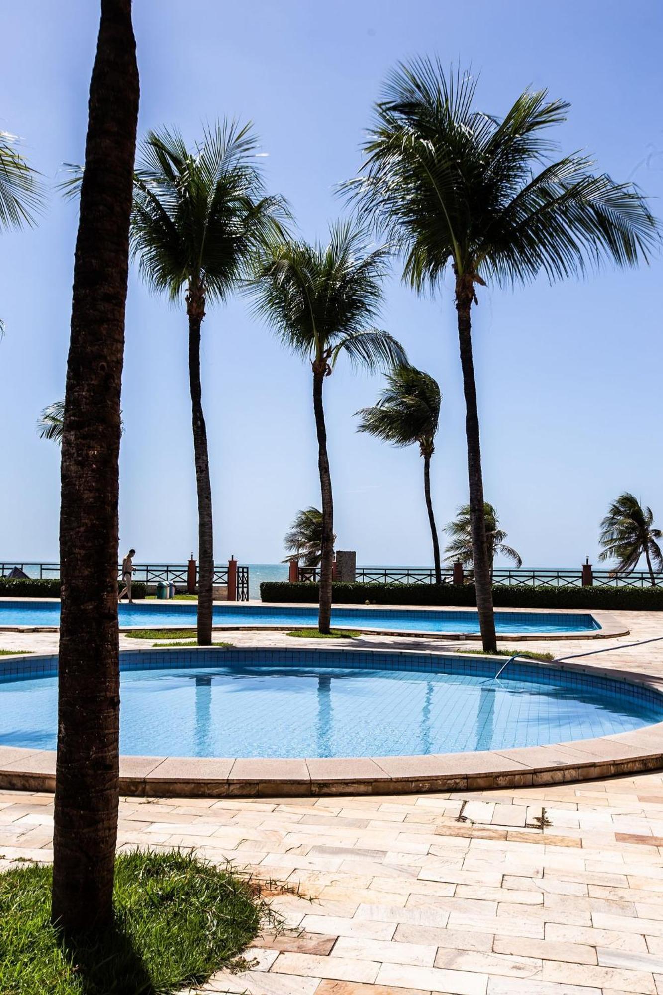 Kariribeach319A Flat 1Q Com Vista Maravilhosa Cumbuco Ngoại thất bức ảnh